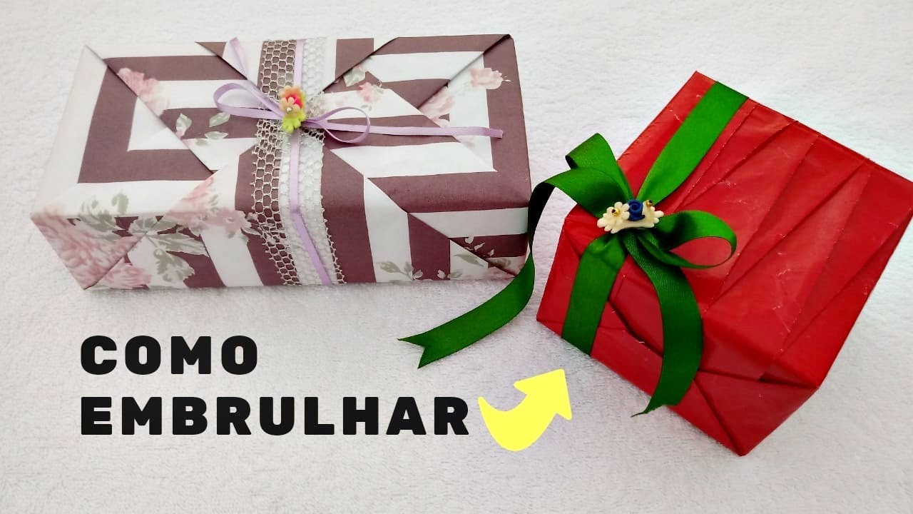 COMO EMBRULHAR PRESENTE FÁCIL E RÁPIDO @artesanatomonicarocha5746 #geruzaartes