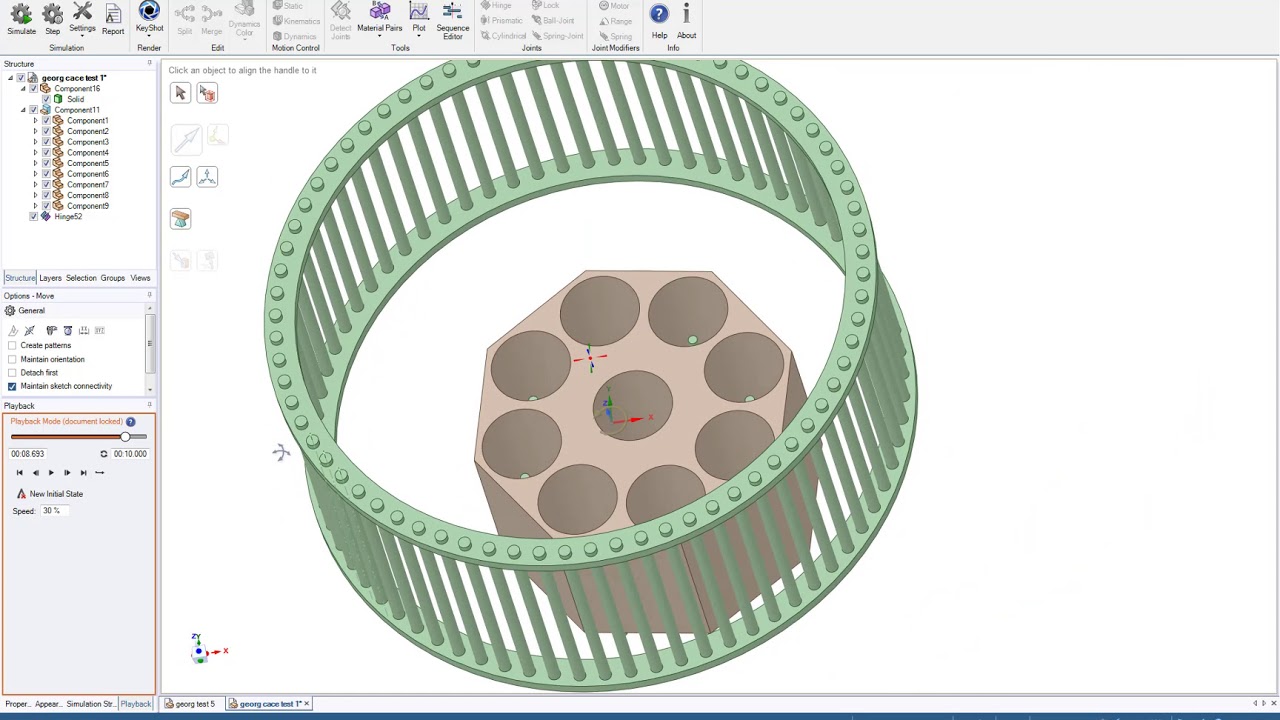 Georg's roto device simulation no 5, Unlocking Bessler Secrets