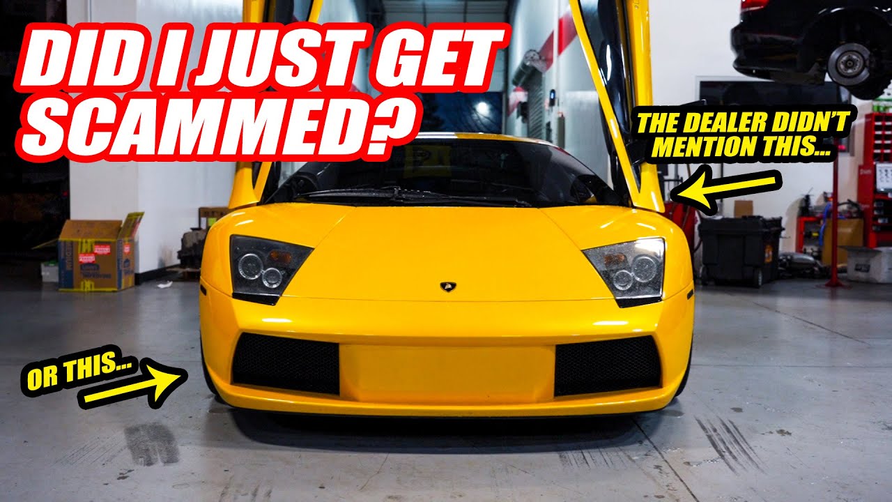 Finding Problems W/ The Murcielago The Dealer *DID NOT* Tell Us About... (Lamborghini Mysteries)