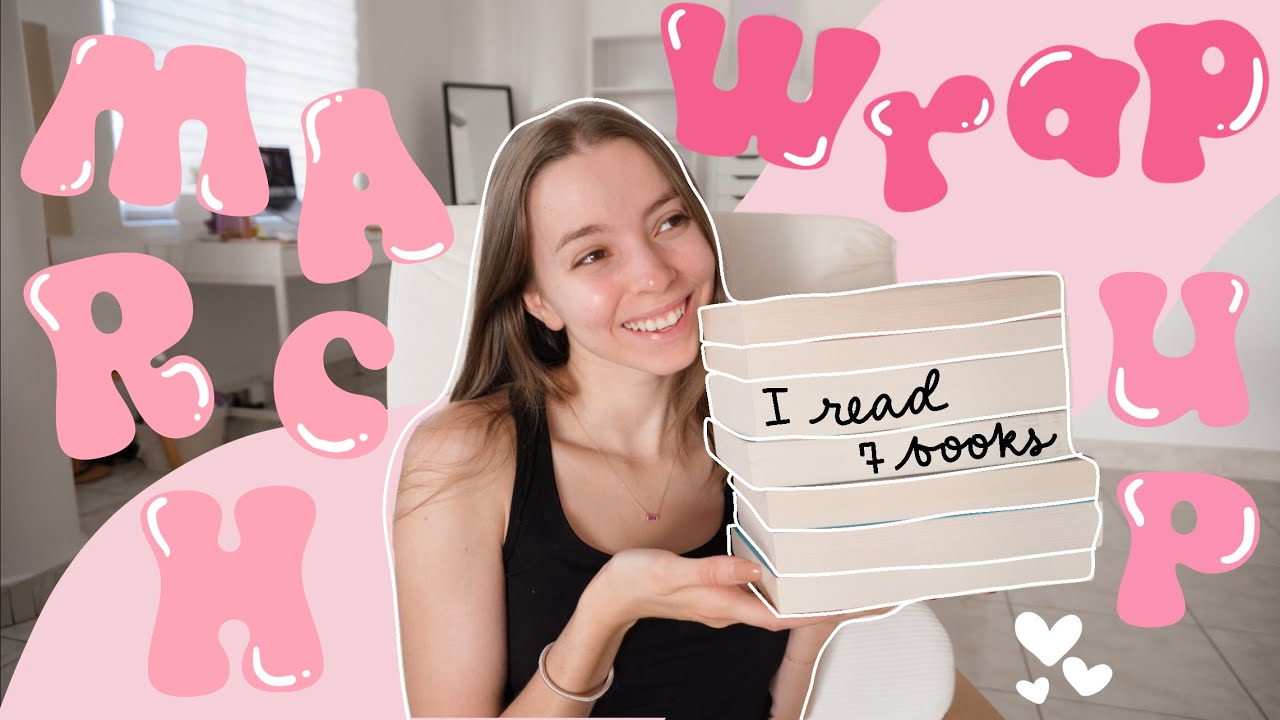 let’s talk about all the books I read in March ♡ finally read more than 3 books:)
