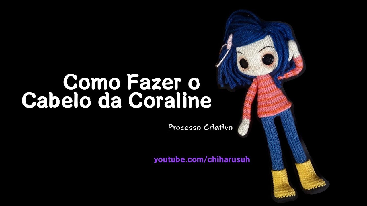 Como Fazer o Cabelo da Coraline  #ChiharuSuh
