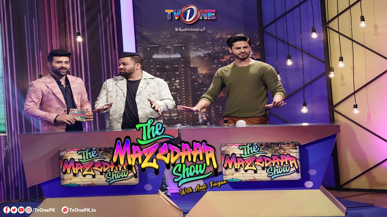 The Mazedaar Show With Aadi Faizan | Haris Waheed | TV One