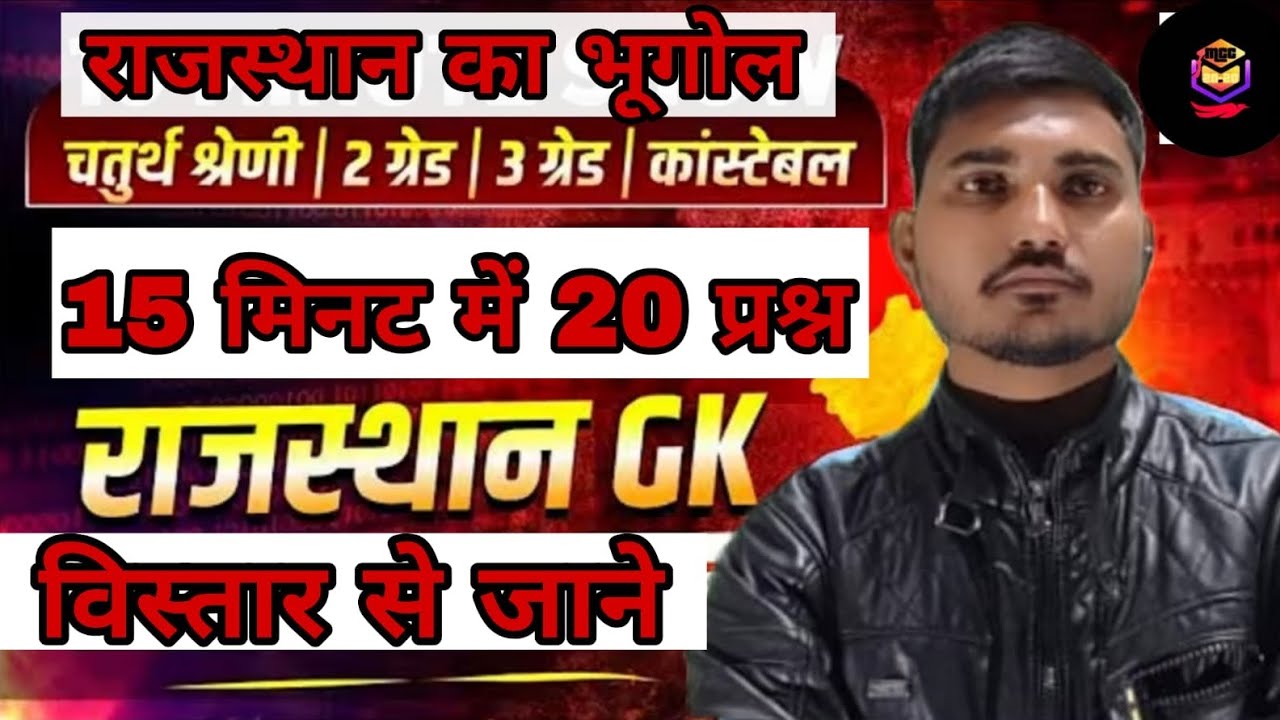 Quiz!! Rajasthan ka bhugol