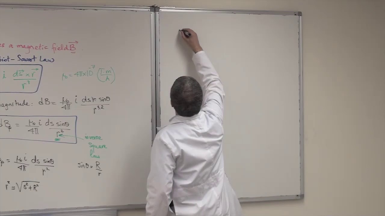 001  Magnetic Field Due to a Straight Wire