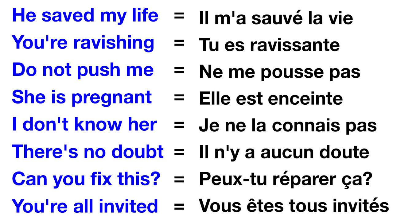 44 Phrases Utiles en Anglais ✪ 44 Useful Sentences in English