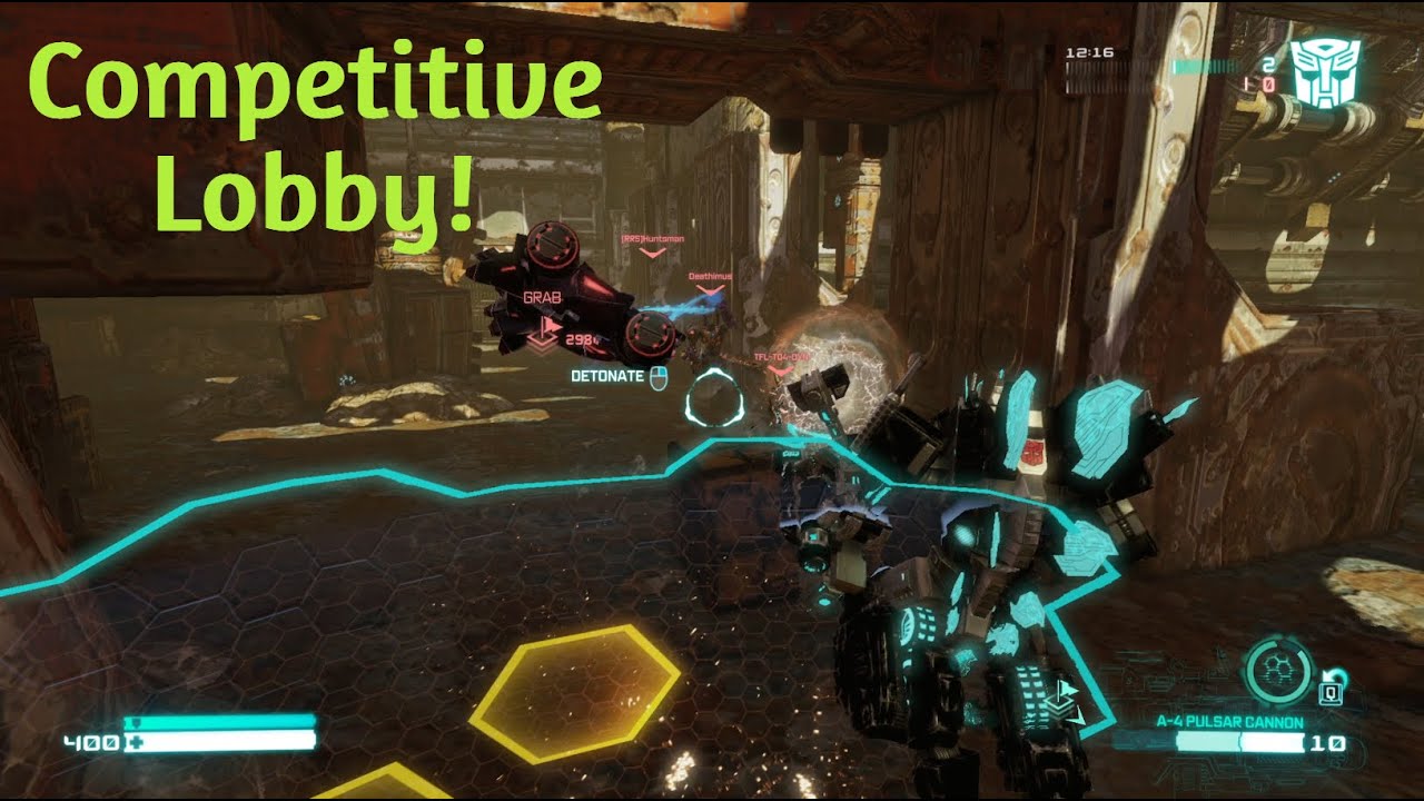 Transformers Fall Of Cybertron Playing In A Competitive Match!