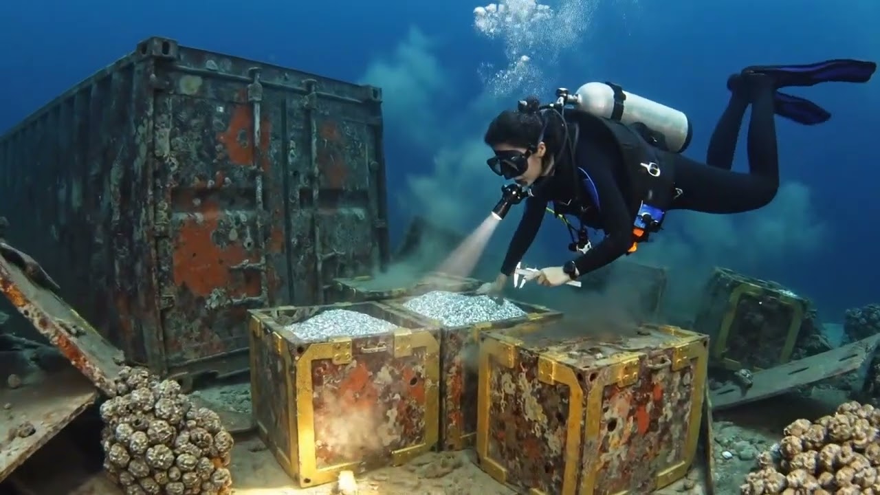 $91 Million WWII Diamond Shipment Found in Sunken Cargo Vessel – Frozen in Time Cache