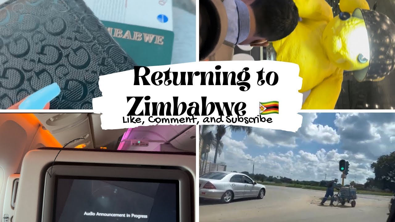 Leaving Canada🇨🇦to go to Zimbabwe 🇿🇼