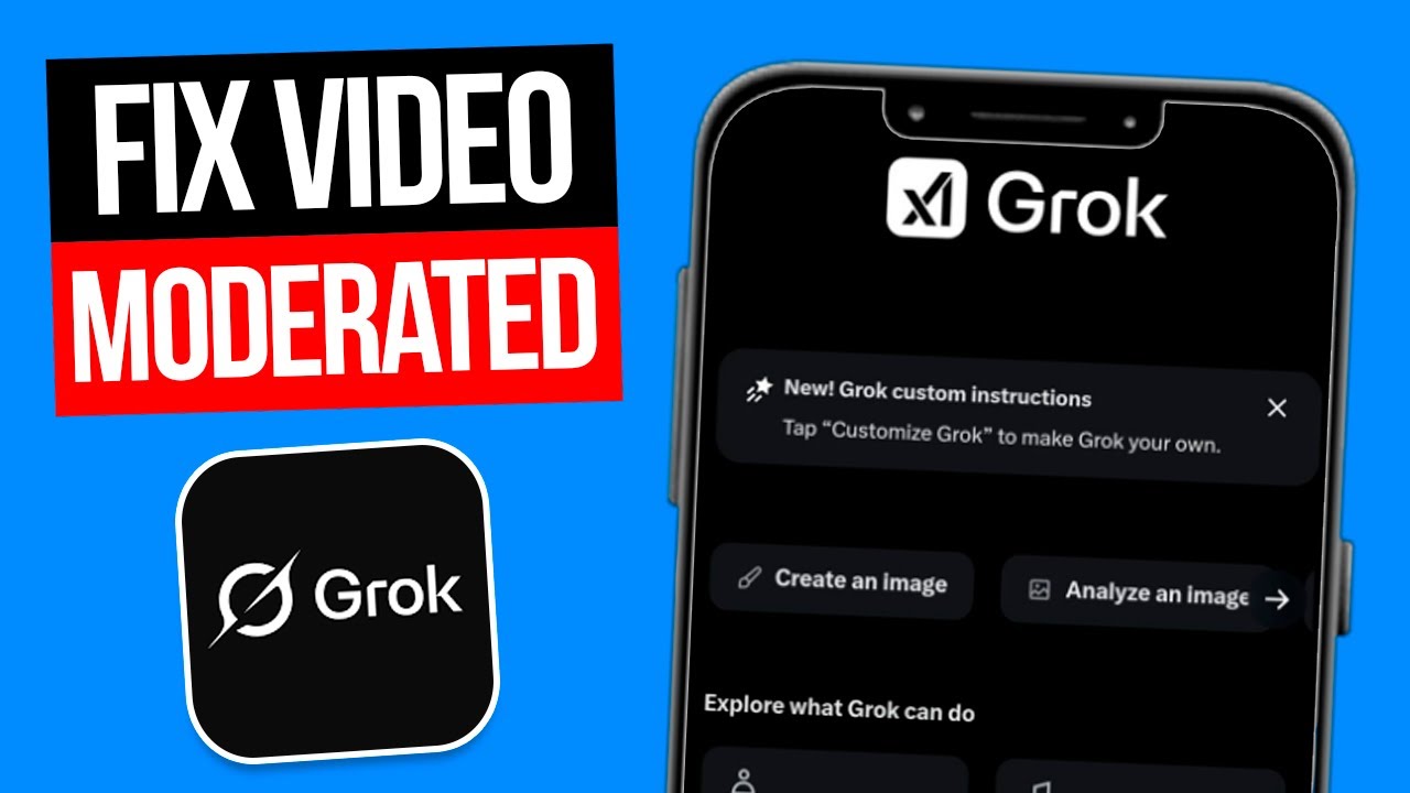 Grok AI Video MODERATED? 🚫 100% FIX for 