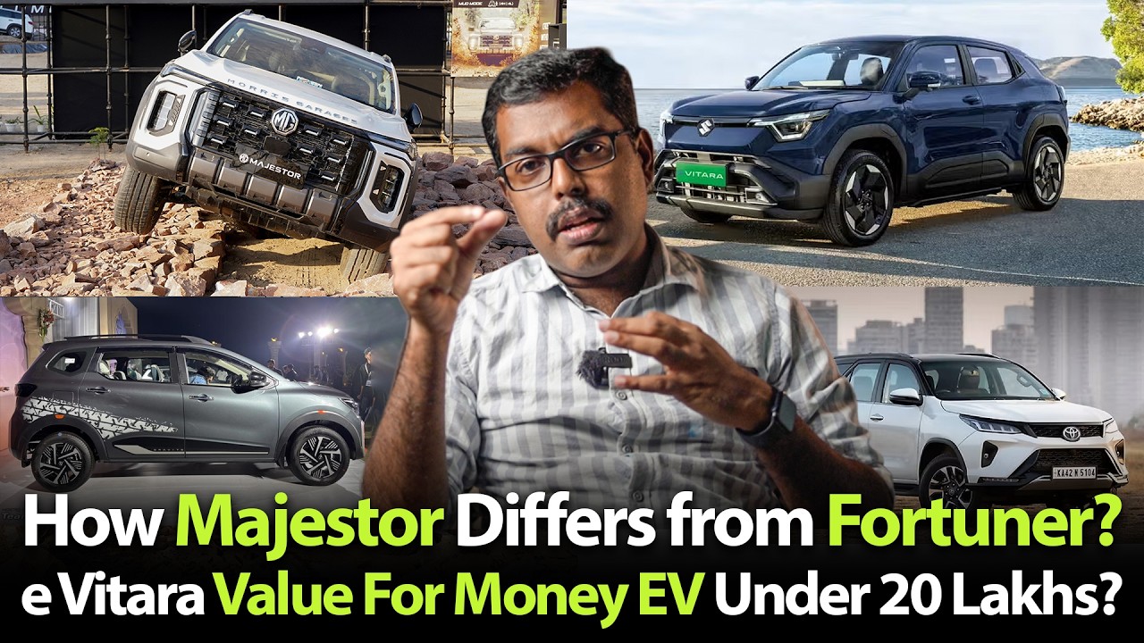 MG Majestor Off Road Truth, e Vitara, Gravite & More | MotoCast EP - 203 | Tamil Podcast | MotoWagon