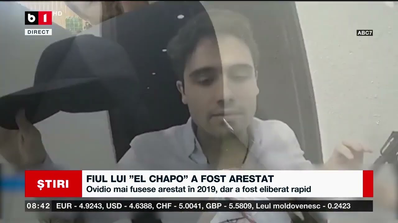 FIUL LUI EL CHAPO A FOST ARESTAT_Știri B1_6 ian 2023