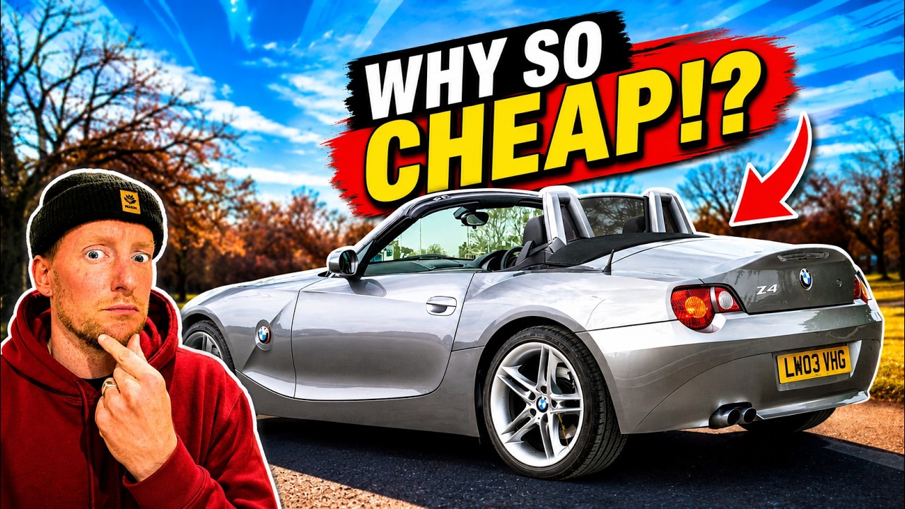 Почему BMW Z4 3.0 так дёшево в 2026 году?