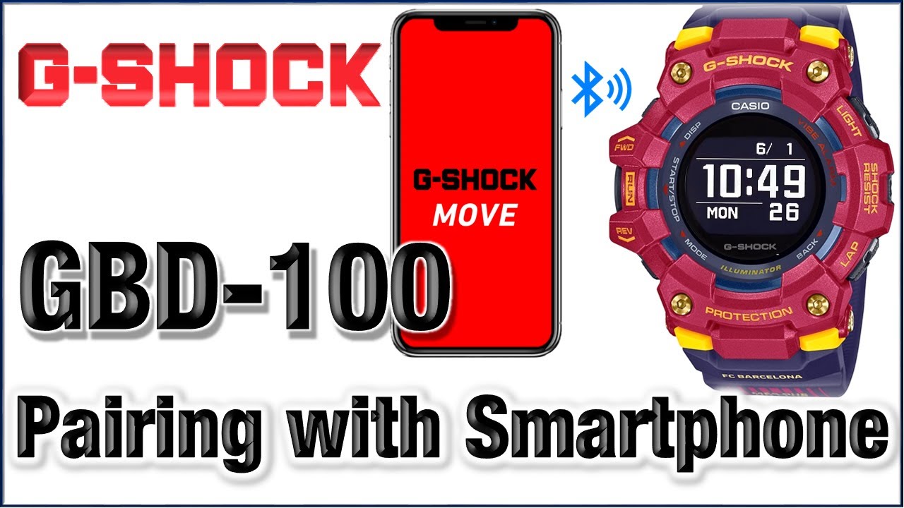 GBD-100 G-Shock 📣 How to pair with your smartphone - Easy Tutorial 🤗