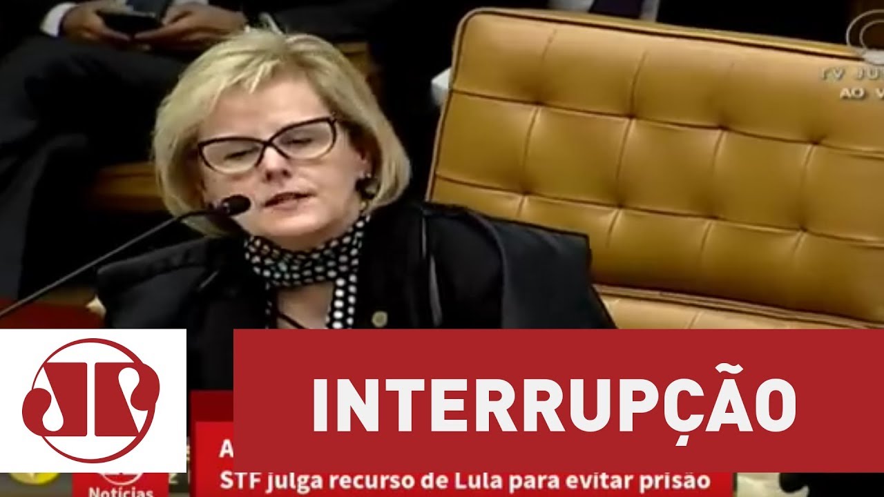Marco Aurélio e Lewandowski interrompem voto de Rosa Weber contra Lula