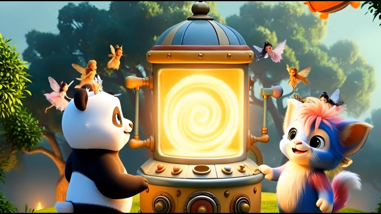 Episode 17: Die Freundschaftsmaschine – Das Geschenk der Pinguine im Feendorf mit Yak und Panda