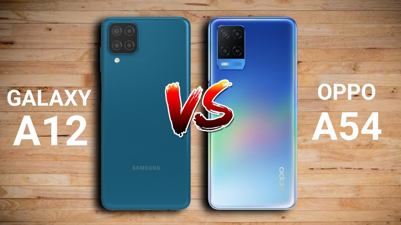 Samsung Galaxy A12 vs Oppo A54