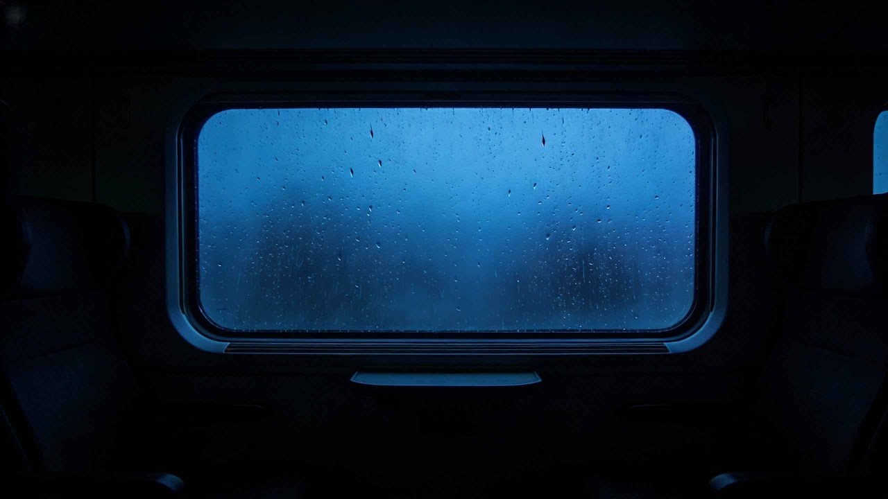 Train Rain Ambience | 3 Hours Deep Sleep on a Moving Night Train | Part 2