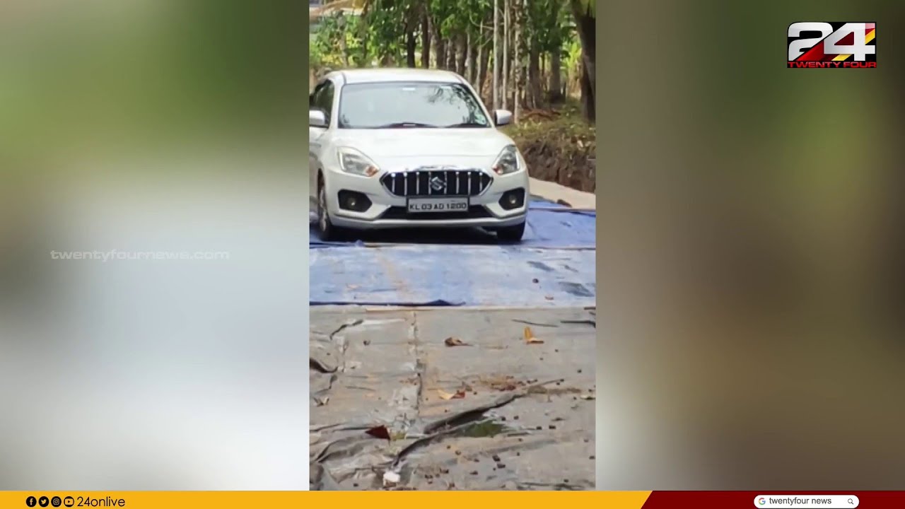 പള്ളിപ്പടിയിൽ റോഡ് കോൺക്രീറ്റ് ചെയ്തതിന് പിന്നാലെ വാഹനങ്ങൾ അതിക്രമിച്ചു കയറ്റിയതായി പരാതി