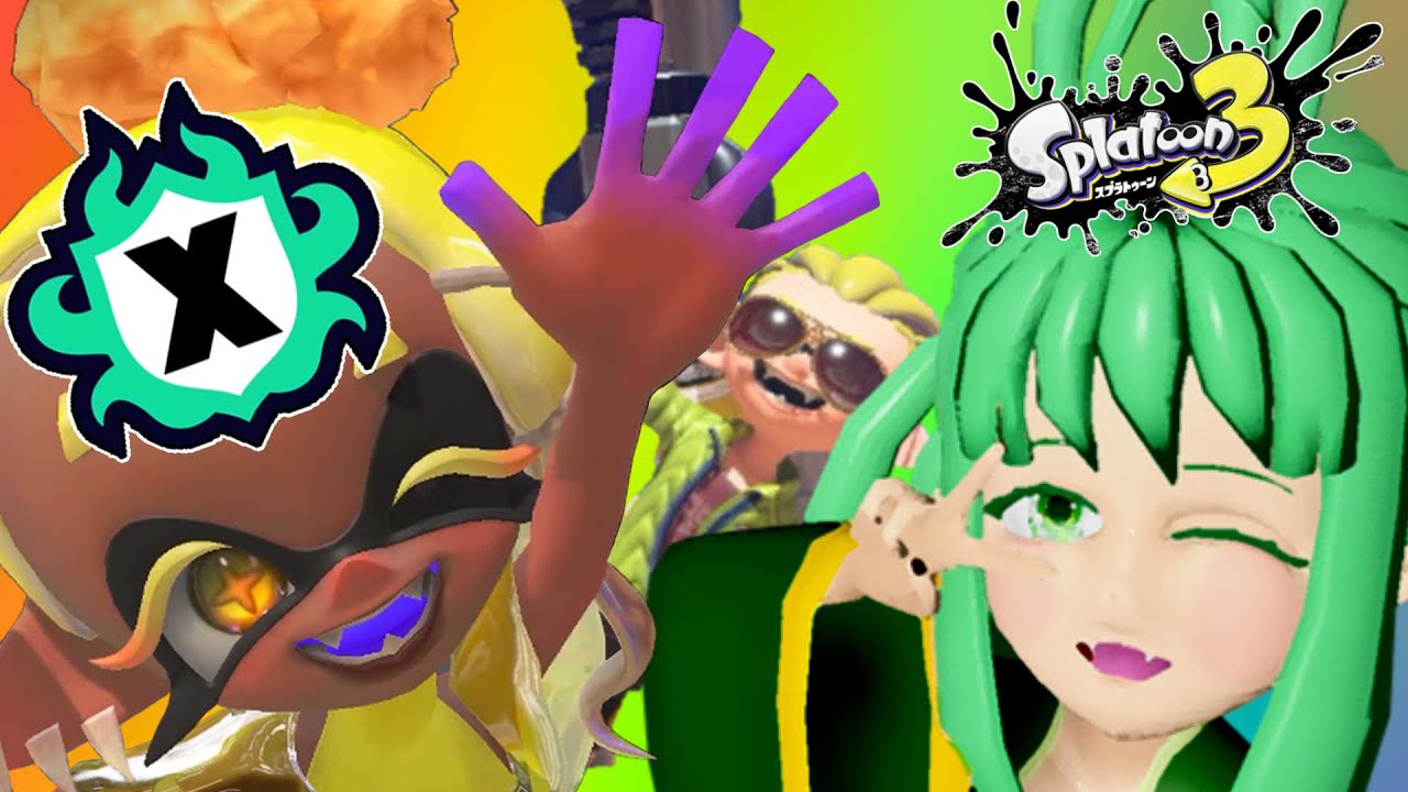 一か八かホコXP25チャレンジ #大黒笑友 #かぐやらら #vtuber #Splatoon3 #スプラトゥーン3