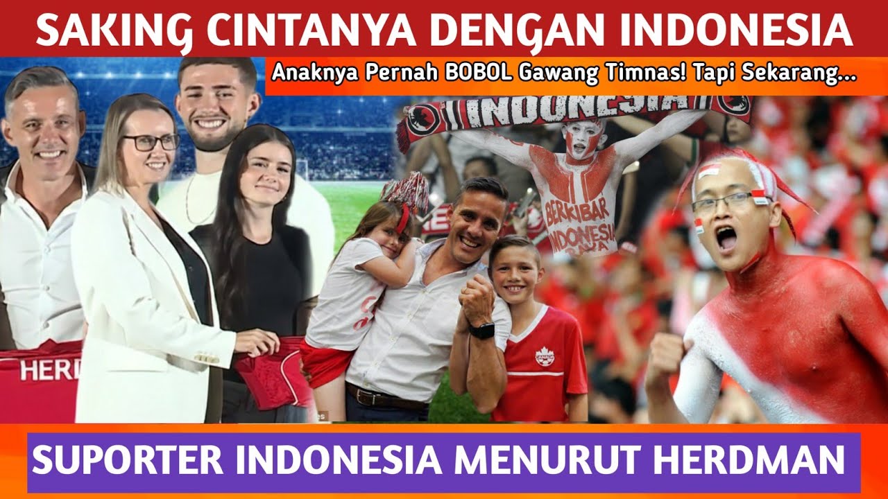 JAKARTA RASA RUMAH! KELUARGA HERDMAN JADI ARTIS DADAKAN & PUJIAN SELANGIT BUAT SUPORTER INDONESIA!