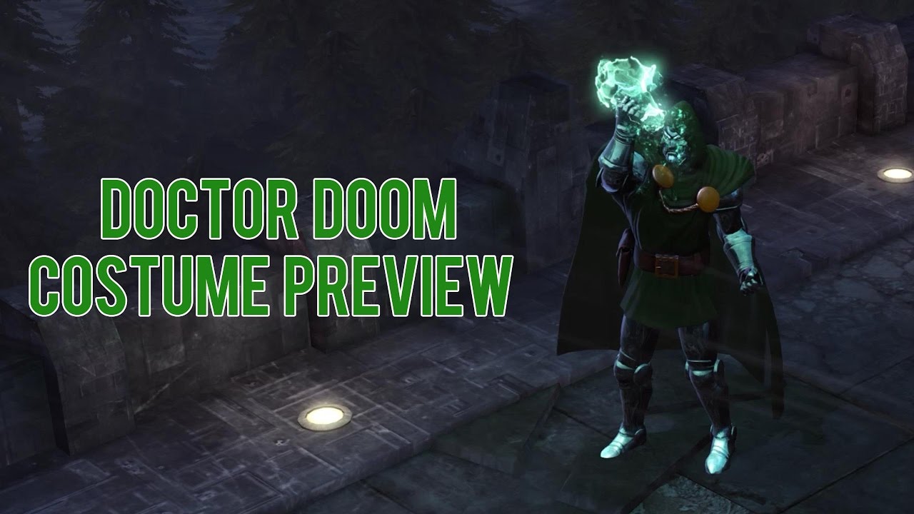 Doctor Doom Costume Preview - Marvel Heroes Omega (PC)
