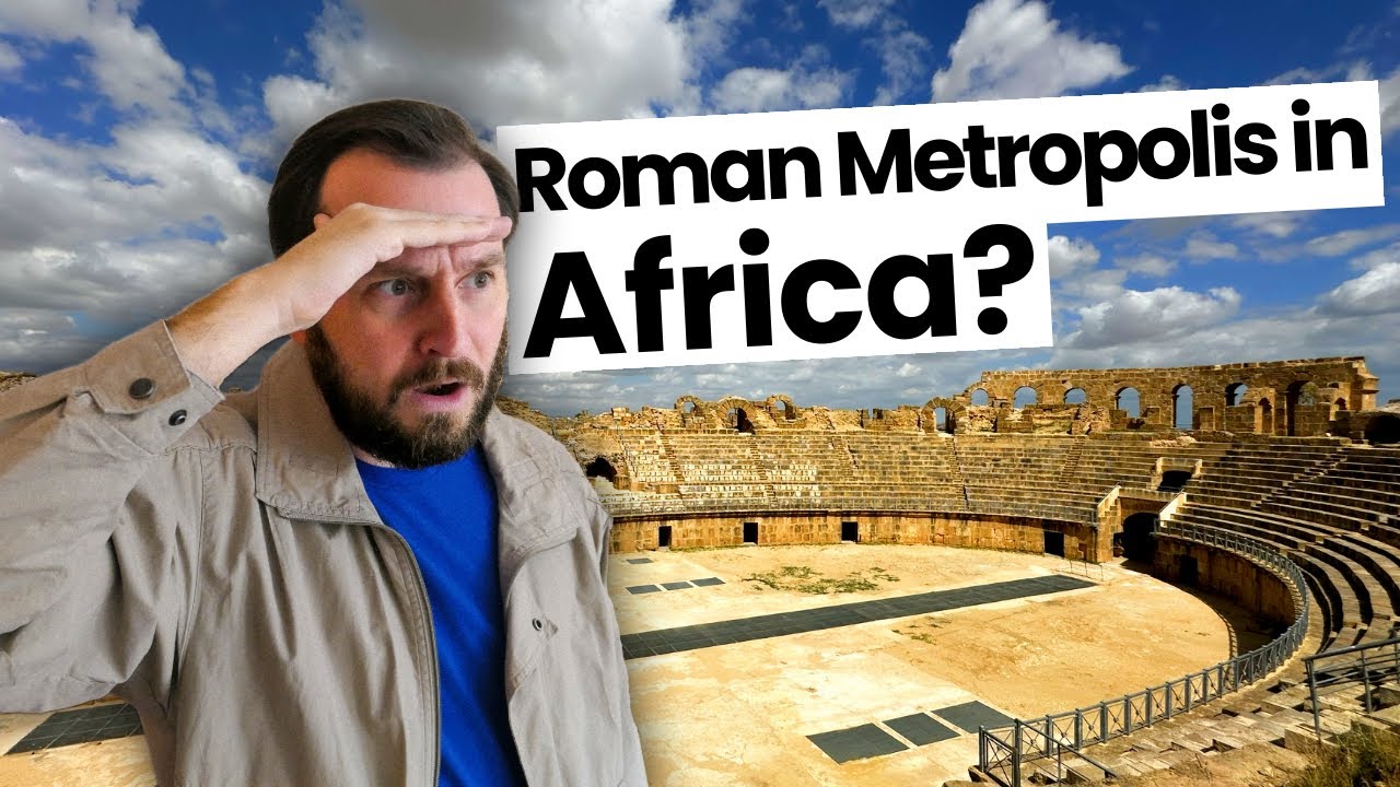 I explored an EMPTY Roman city (Uthina, Tunisia 🇹🇳)