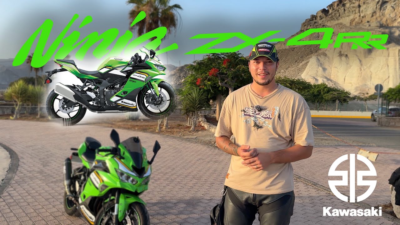 REVIEW KAWASAKI ZX4RR 2025+ presentación del canal!!! 