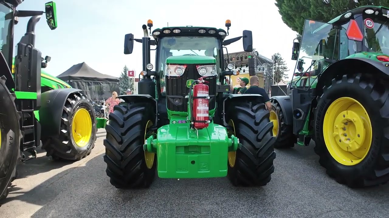 JOHN DEERE 6R.215 tractor 2026 exterior review