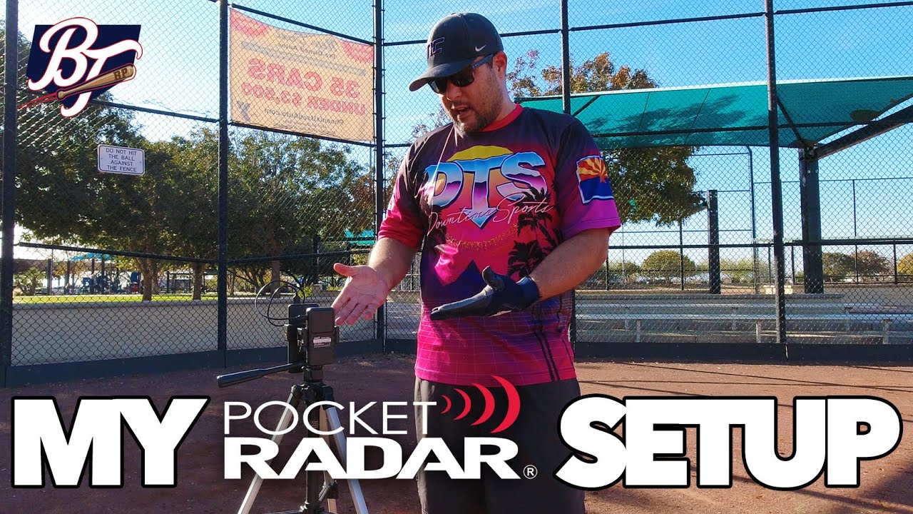 PocketRadar Smart Coach Setup for Slowpitch Softball