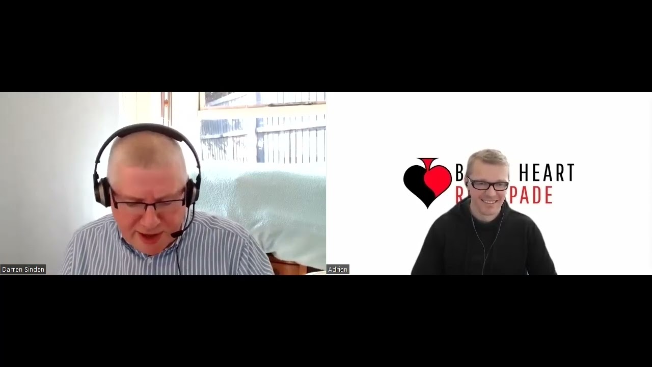 Darren Sinden AKA The Veteran talking about markets on the Black Heart Red Spade Podcast