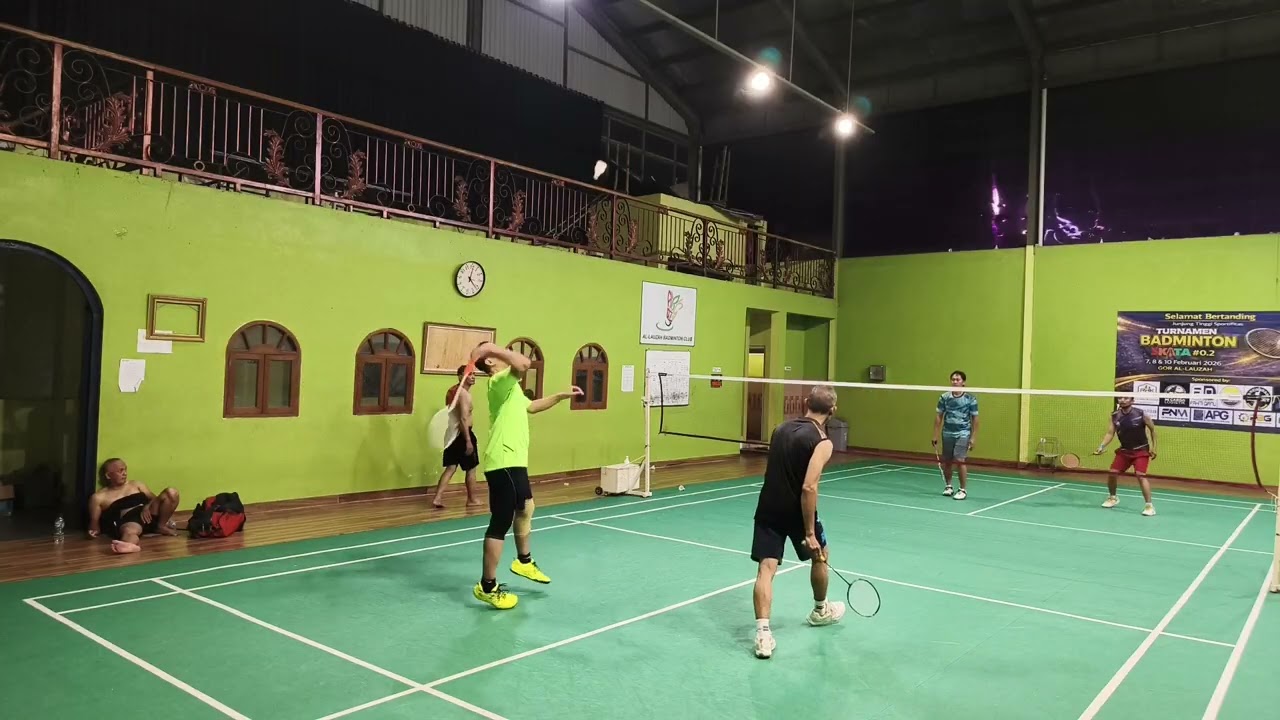 Muksin/Heri🥇vs Wicak/Joko #Allauzah #BadmintonIndonesia #Badminton 🎗️✨🥊