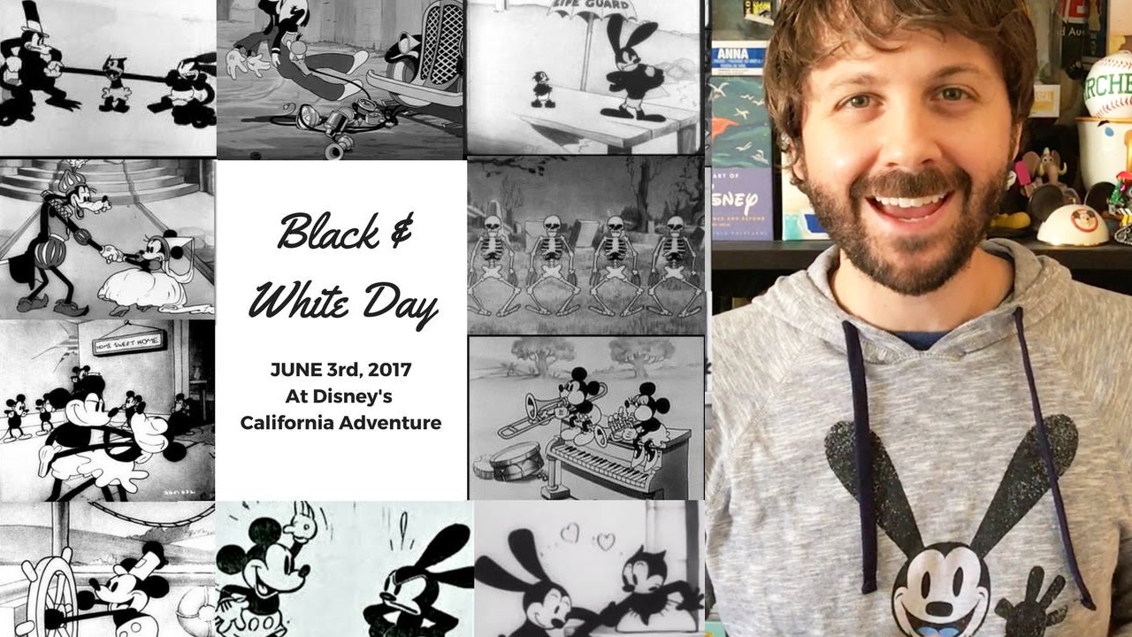 ANNOUNCEMENT! Black & White Day at Disney California Adventure!