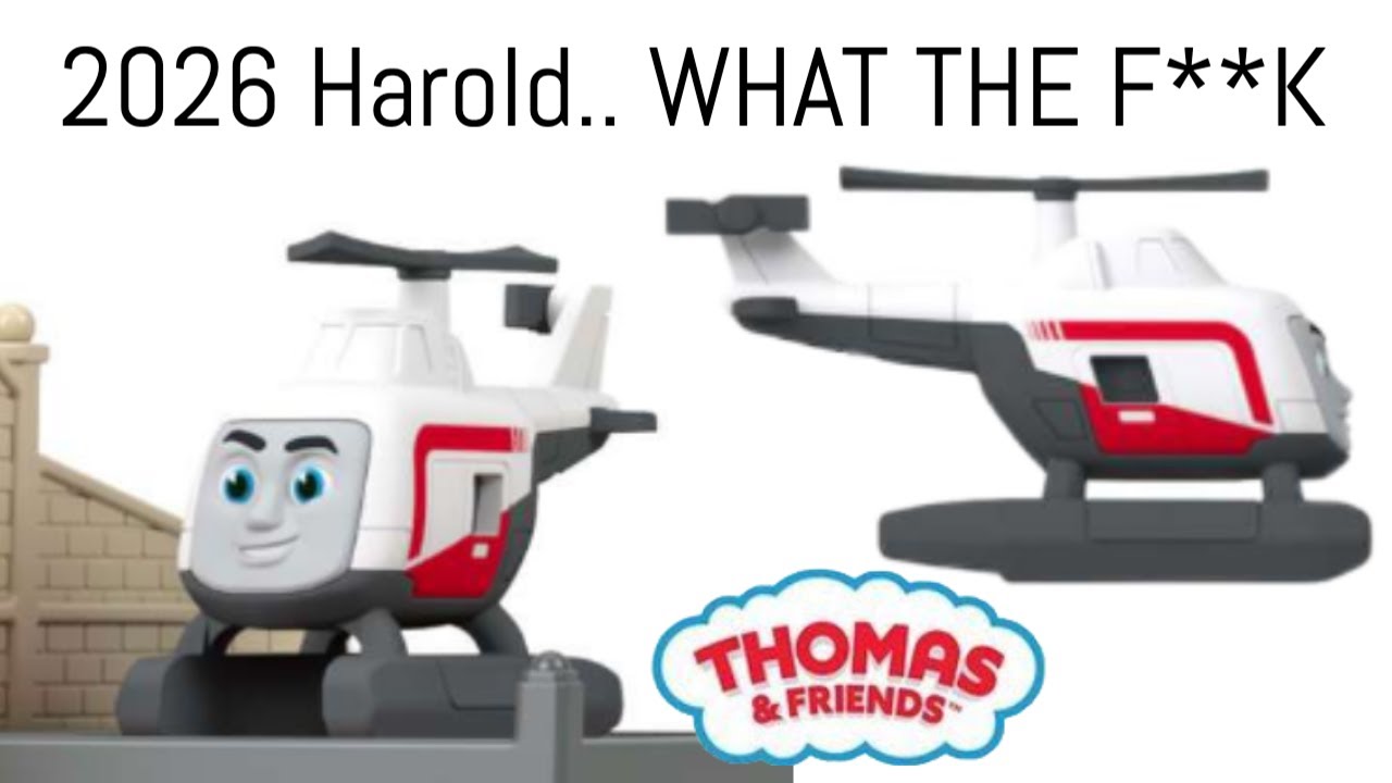 *NEW* 2026 DIECAST HAROLD! (mattel ruined him) Thomas and Friends 2026!