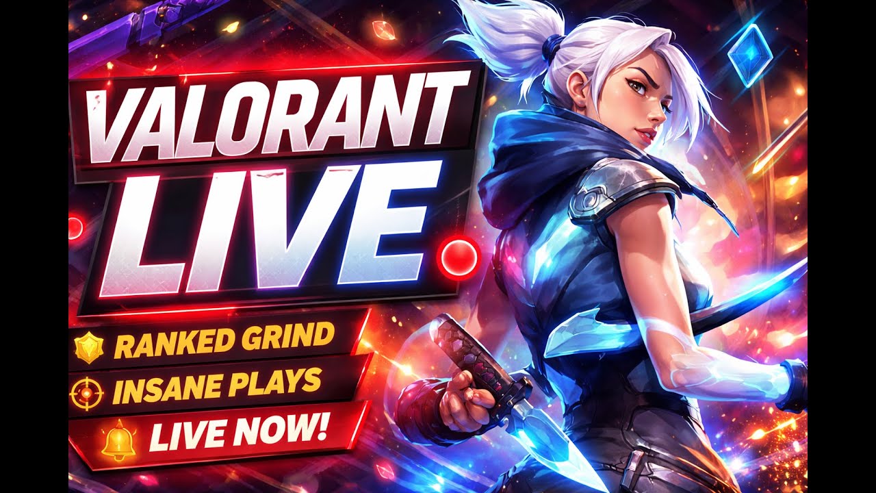 VALORANT LIVE 🔴 | Ranked Grind, Clutch Plays & Insane Aim | Blushter Live