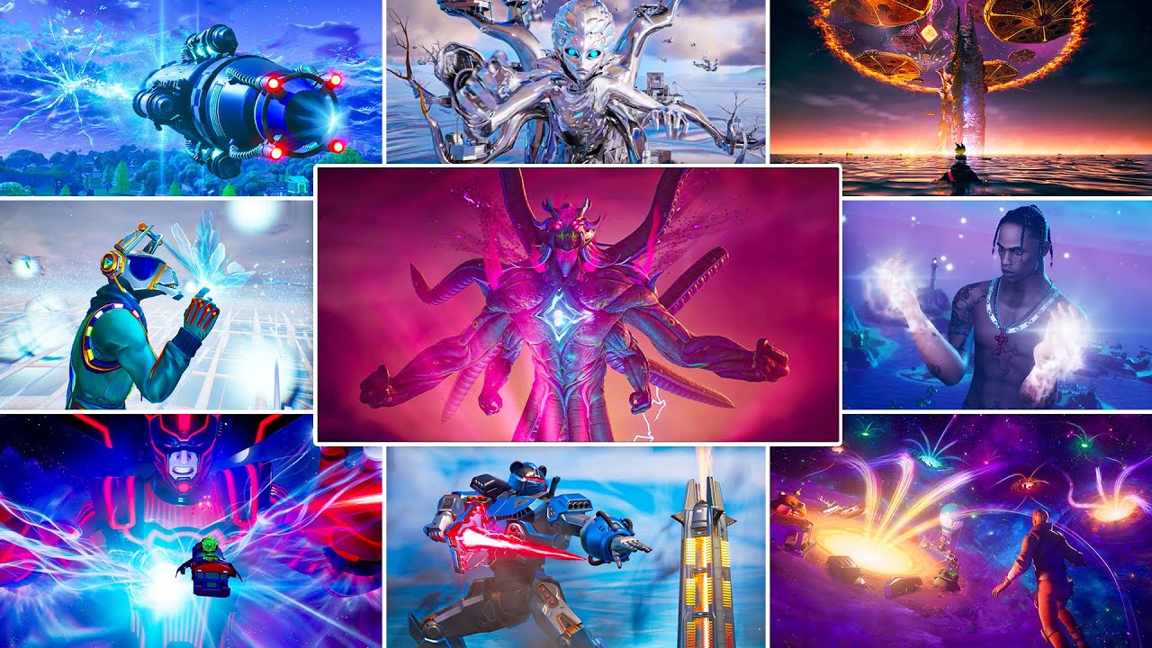 All Fortnite Live Events (Chapter 1 Season 1 -  Chapter 7 Season 1 Zero Hour)