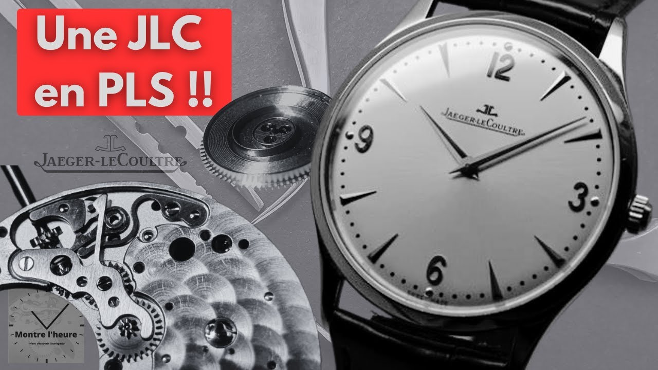 Une Jaeger-LeCoultre en panne 👉 Révision complète de cette Master Ultra Thin ⌚
