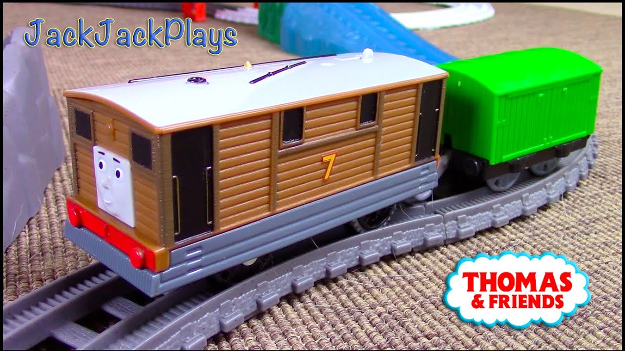 Thomas the Tank Engine: Trackmaster Toby UNBOXING! Toy Trains for Kids | JackJackPlays