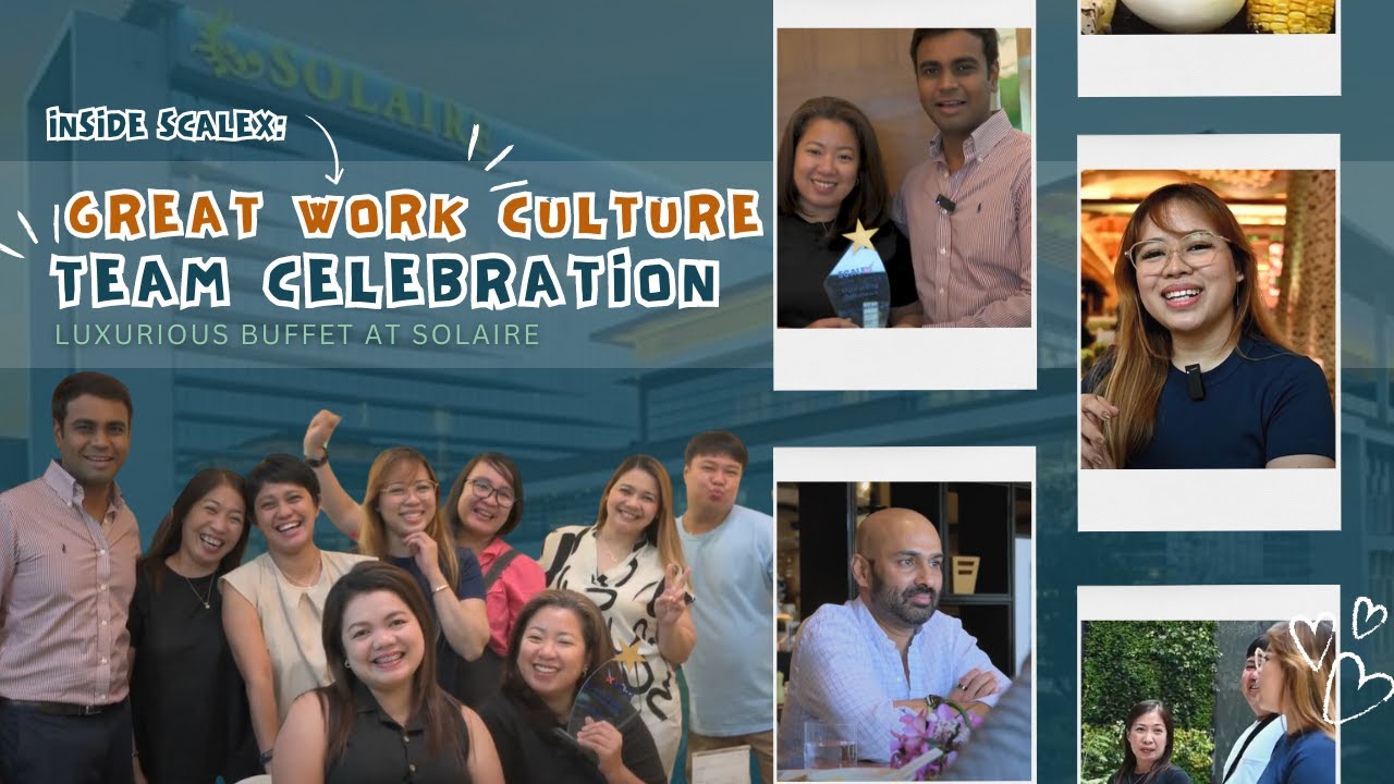 Inside Scalex: Great Work Culture and Team Celebration | Luxurious Buffet at Solaire