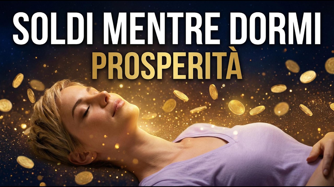 Ipnosi Notturna per l'Abbondanza | Rilassamento Profondo e Reprogrammazione Subconscio