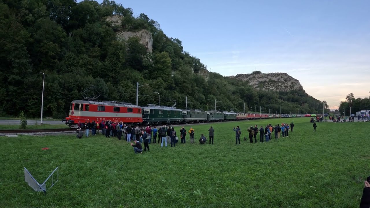 60 Jahre Bobo Fest in Balsthal am 14 09 2024 | Lokparade (24 Loks) + Makros | Aussere Klus