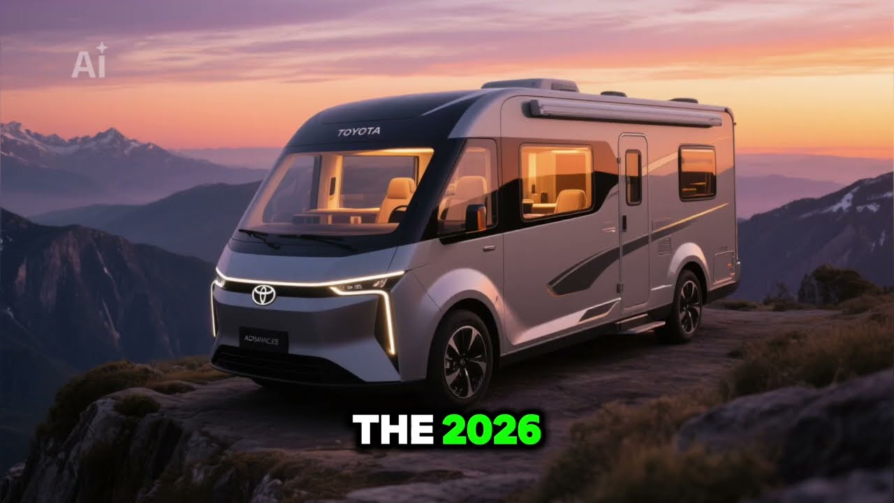 2026 Toyota Advance Luxury RV Motorhome, Modern features is added, Palace on wheel