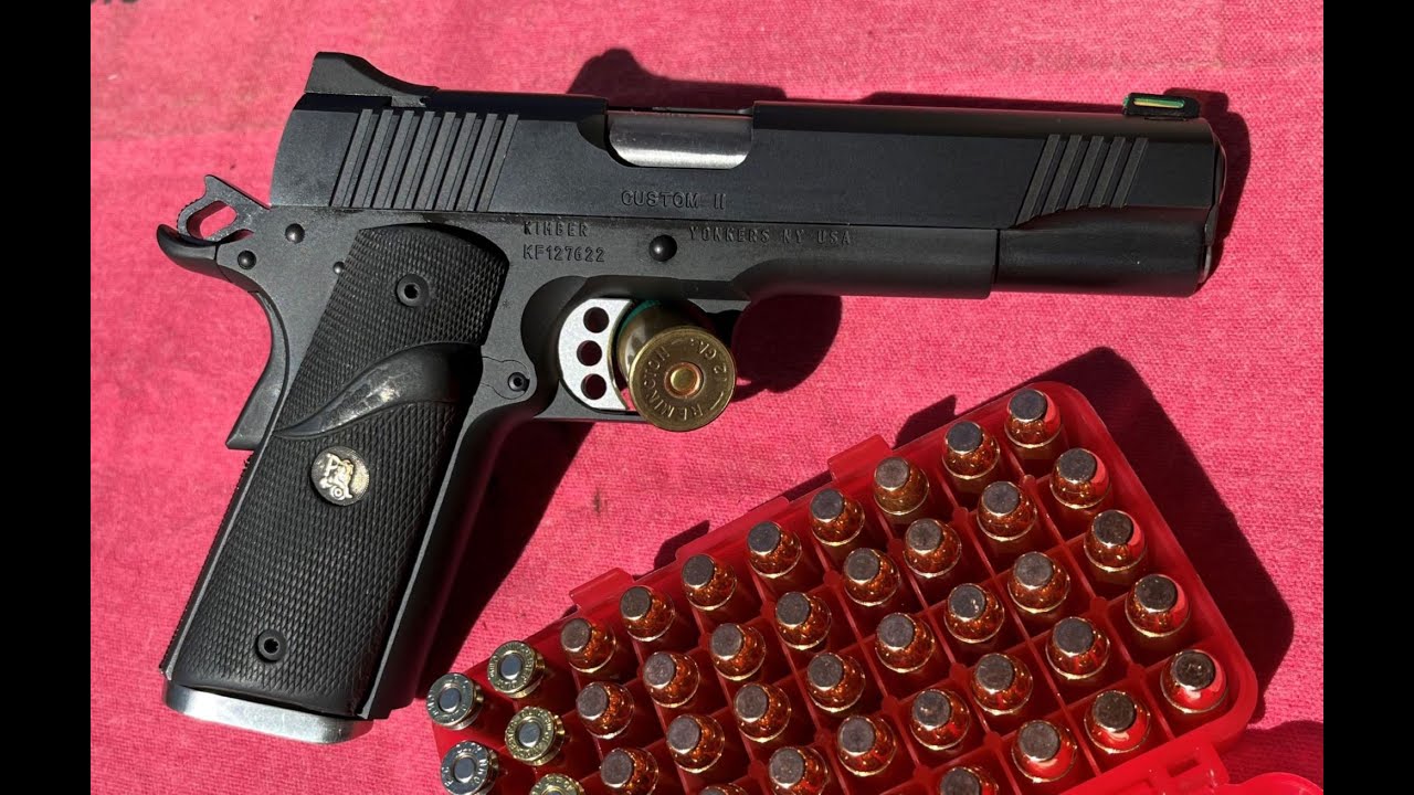 10mm Auto Kimber Custom II Final Munitions Testing