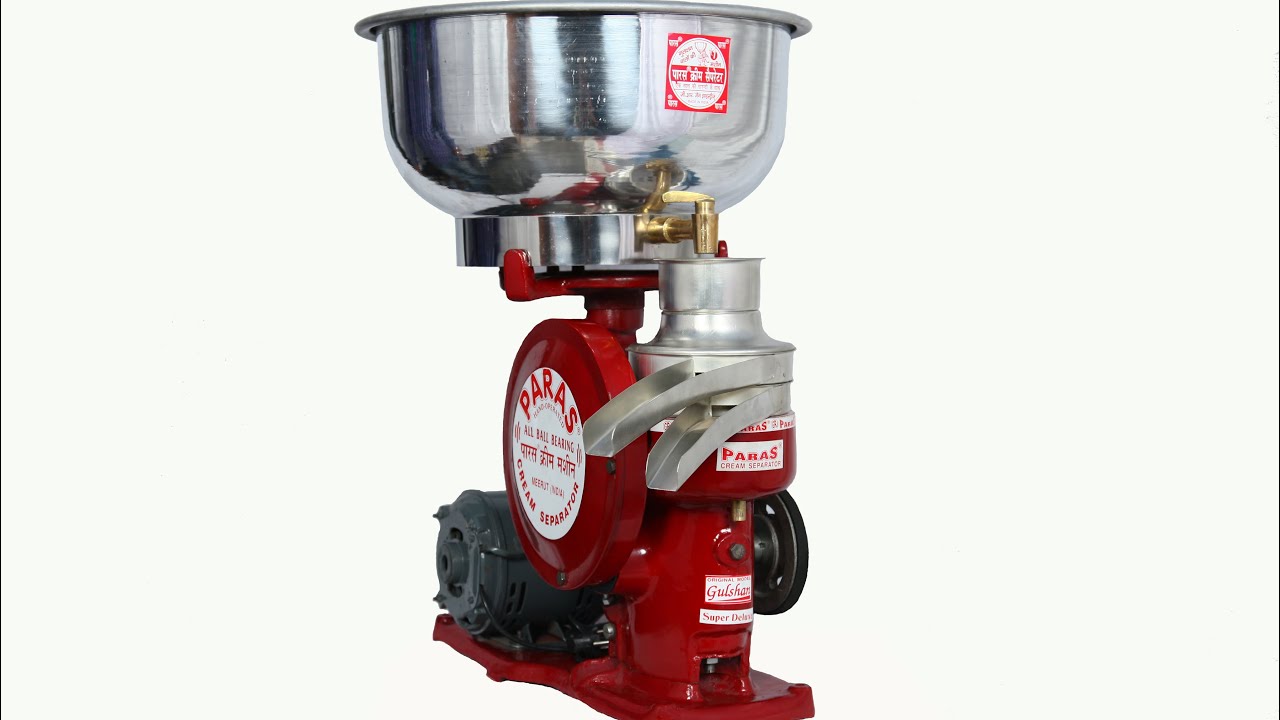 Paras G.R. 11 Dual Cream separator Machine | 300 Ltr Hand cum Electric Cream Separator | Setup Video