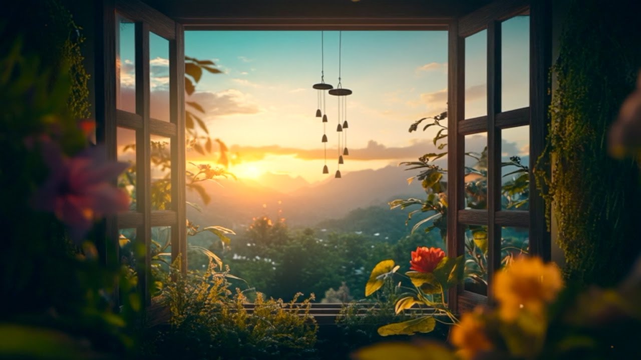 🔔 Serenidad en el Viento: El Sonido Sanador de las Campanillas 🎶 #mantra #curacion