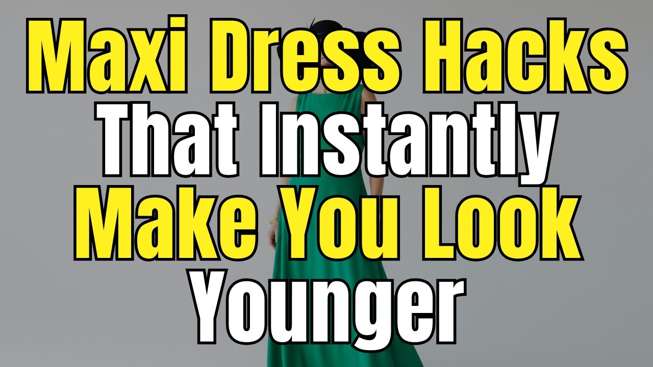 Maxi Dress Style Secrets for Women Over 60: Look Younger and Feel Fabulous!