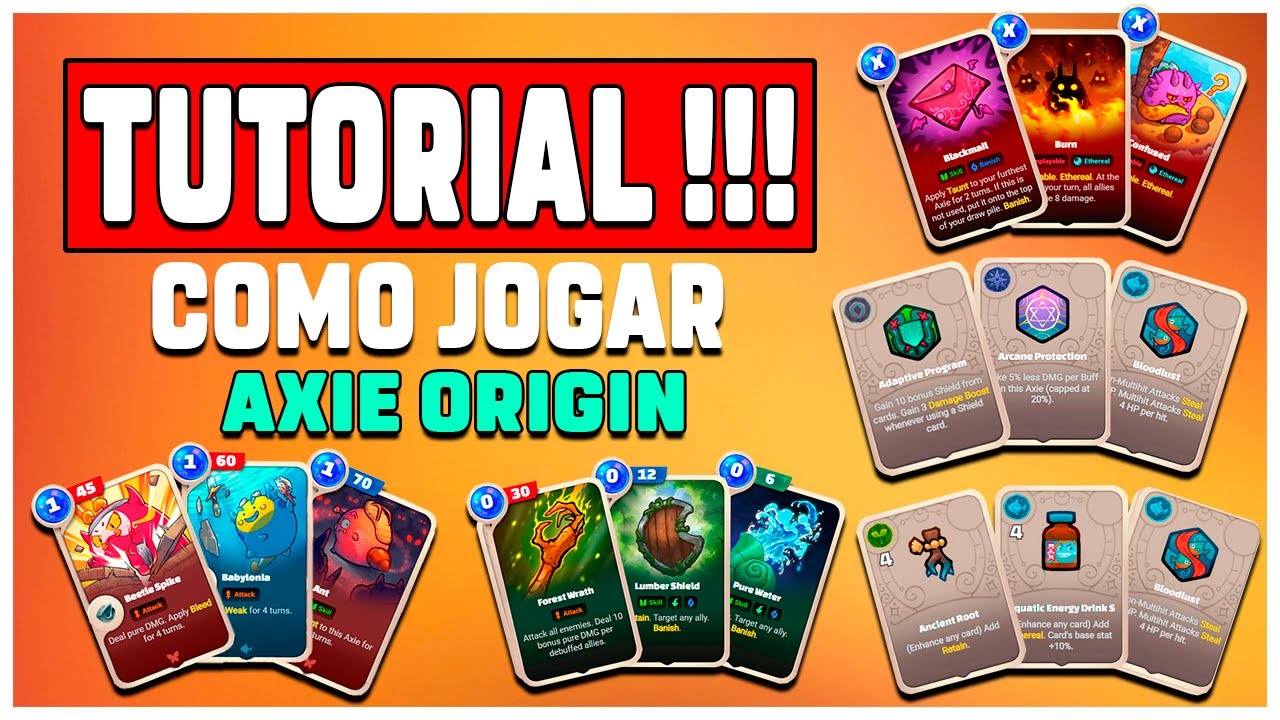 PASSO A PASSO DO AXIE INFINITY ORIGIN!