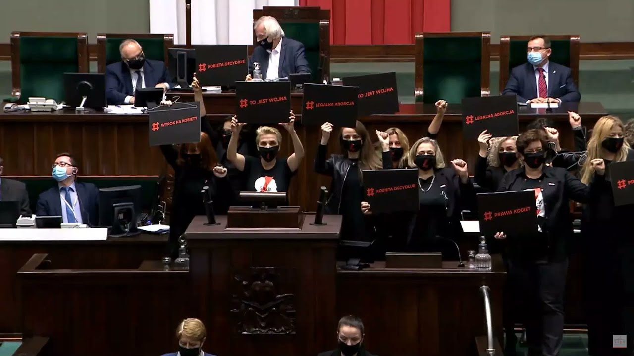 Posłanki Lewicy: ŻĄDAMY LIBERALIZACJI PRAWA ABORCYJNEGO | ZAMIESZKI W SEJMIE  #PosłankiLewicy