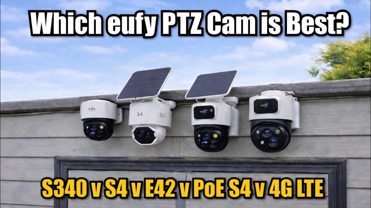 eufy PTZ (Pan-Tilt-Zoom) Cameras Compared - Which One Should YOU Buy in 2026?