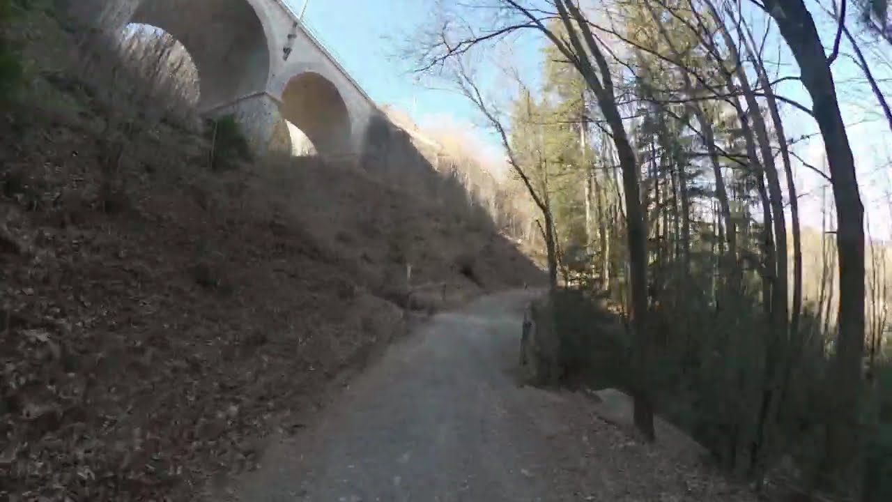 Semmering bahnhof -- 20 Schilling-Blick kilátó   #walking #forest #austria #gopro