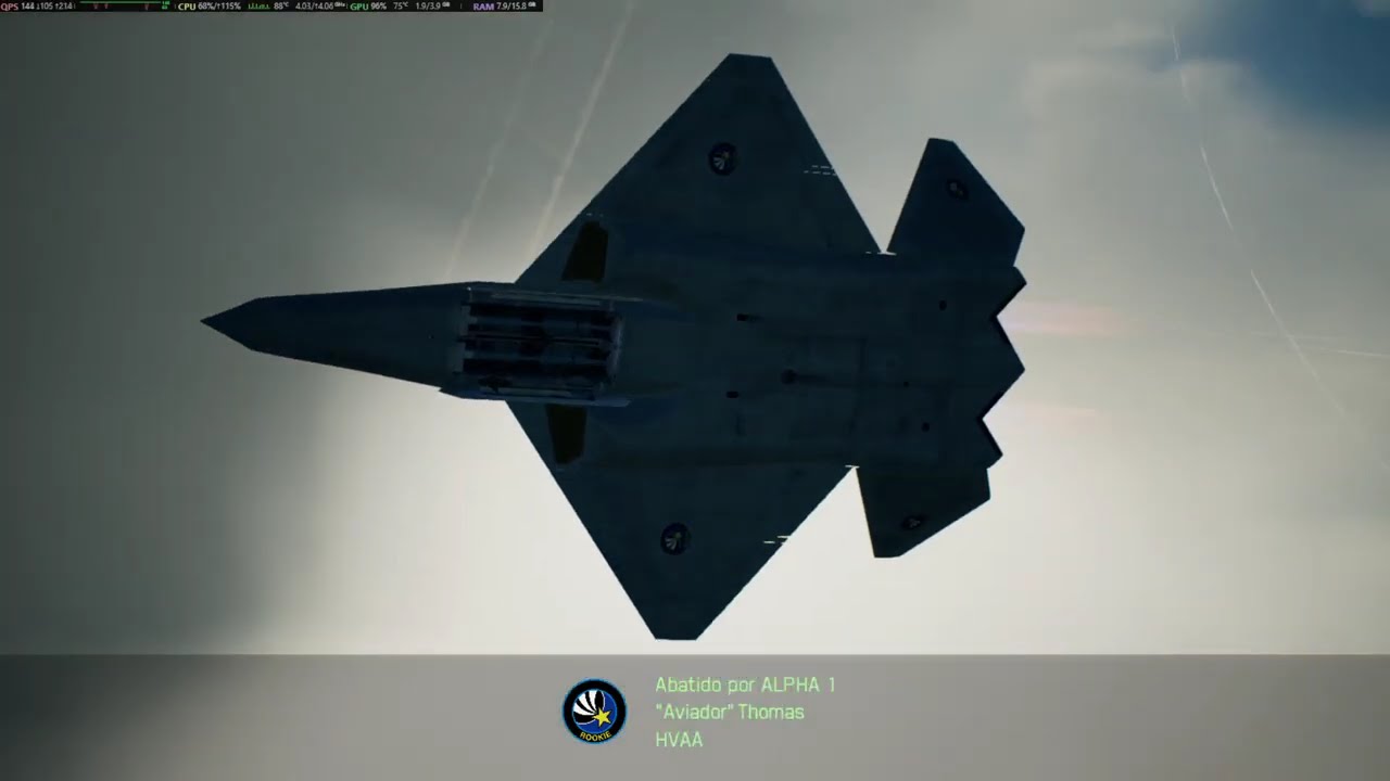 Ace Combat 7 - Team DM (XFA-27 with IEWS)